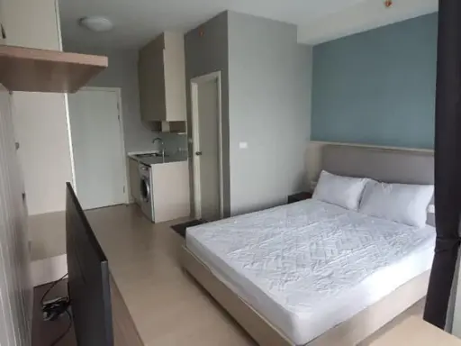 Great price in a popular condo, Chepter One Eco Ratchada-Huay Kwang, good room, complete, ready for you to live. Let's rent!!!