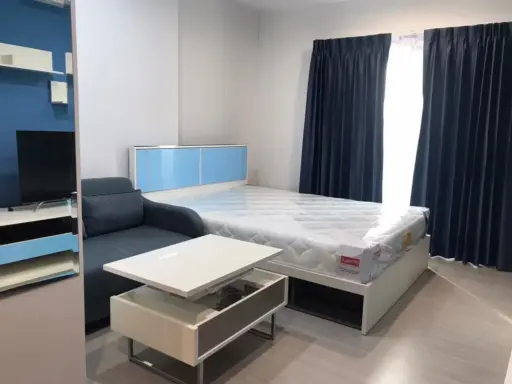 For rent, Parkland Petchkasem 56, nice studio room, complete with electrical appliances. You can carry your bag. images
