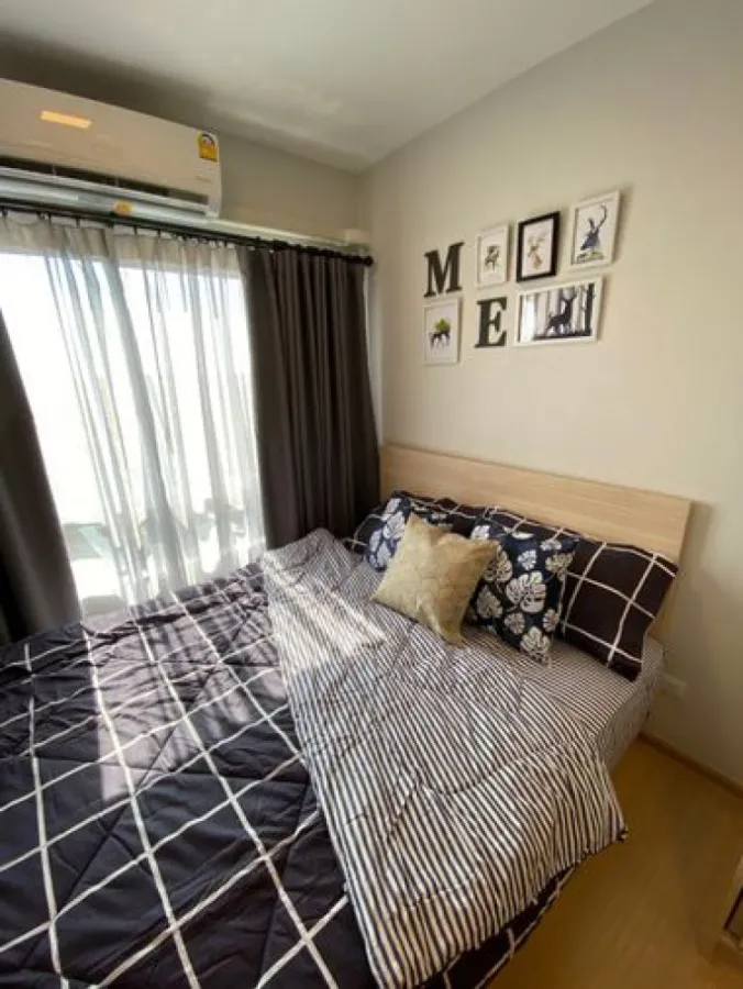For rent, Plum Condo Rangsit Alive, Phase 1, 5th floor, outside view, inside has everything. ready to move in If interested, hurry up to reserve.