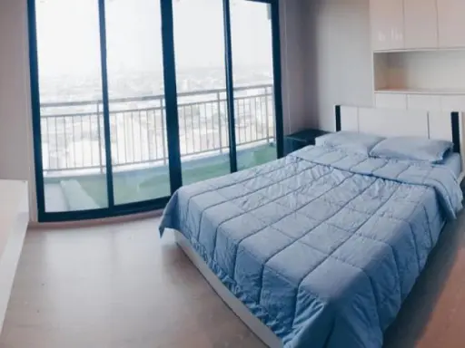-เช่า/ขาย ideo sukhumvit 115 ชั้น25 62ตรม 2นอน2น้ำ ห้องใหญ่ สะอาด วิวสวยอีก ส่วนกลางดีย์ๆ ห้ามพลาด-