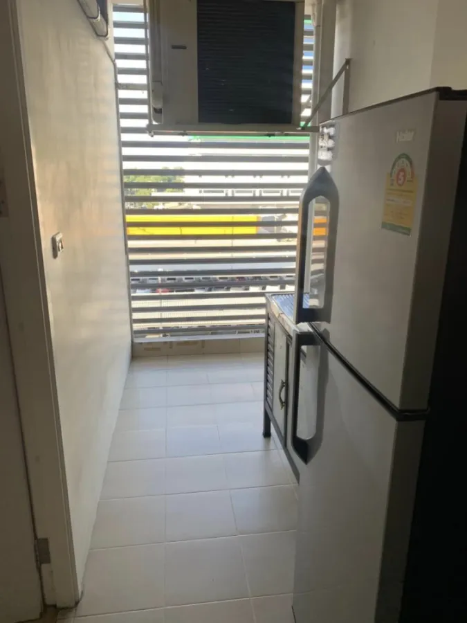 Selling Plum Condo Nawamin, Building A, 6th floor, room in brand new condition, nice to book now, don't miss it.