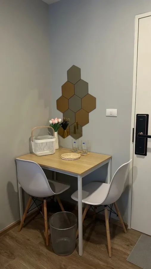 For sale or rent: Sena Kith Srinakarin - Sridan, 1 bedroom, 1 bathroom, decorated in a cool tone, good location, reserve now.