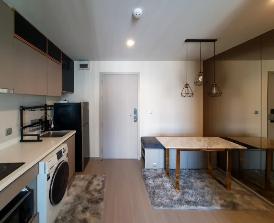 For rent Life Ladprao, perfectly decorated room, very livable, fully furnished and electrical appliances, book now