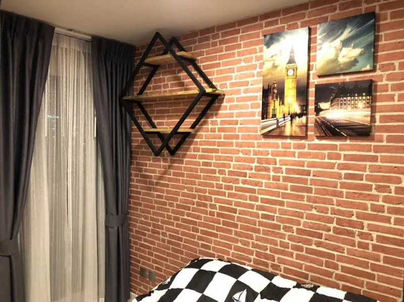 Loft Style ..โดดเด่นกว่าใคร ห้อง 1 Bed ใครชอบห้องสไตล์นี้รีบเลย สวยมากน่าอยู่ เฟอร์+ไฟฟ้าทุกอย่างใหม