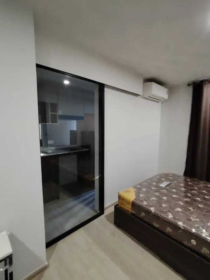ปล่อยเช่า นิว ครอส คูคต สเตชัน ห้อง 1 bed แยกห้องนอนและห้องนั่งเล่น ชั้น 5 วิวสระว่ายน้ำ รีบย้ายเลย