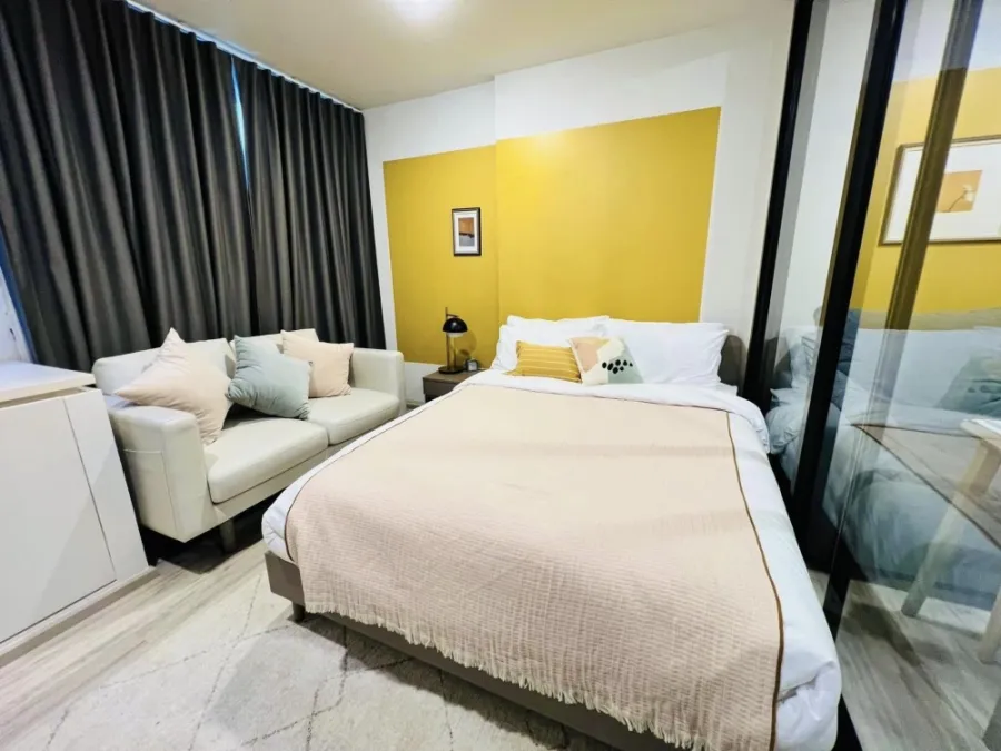 For rent XT Huaikhwang 1 ห้องนอน 1 ห้องน้ำ เฟอร์นิเจอร์ครบพิเศษ มี Internet ส่วนตัวในห้องพร้อม