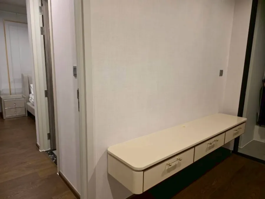 For rent: Ideo Q Sukhumvit 36. Spacious room with ample living space. Fully furnished with appliances. Don't miss out!