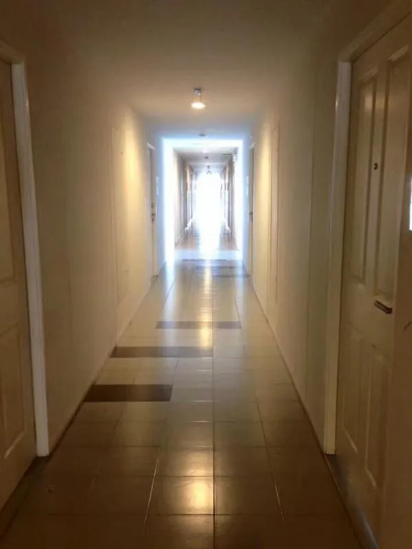 ขาย D Condo รัตนาธิเบศร์ ระเบียงหันทิศเหนือ วิวเป็นหมู่บ้านโล่งๆ อากาศถ่ายเทมาก พื้นที่ใหญ่จุใจสุดๆ