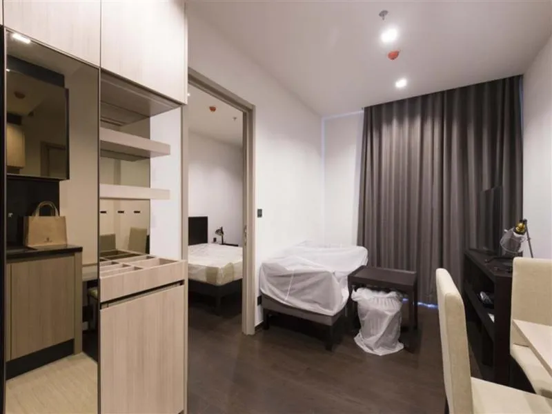 For rent The Line Ratchathewi ห้องใหม่ๆๆแบบนี้หาที่ไหนได้อีกเล่า 1 นอน 1 น้ำ ขนาด 32 ตารางเมตร