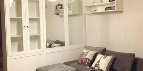 ห้องสวยมากกก ตกแต่งมีสไตล์สุดๆ พร้อมเครื่องซักผ้าในตัว ห้ามพลาดที่ Dcondo Campus Rungsit 2 ให้เช่า