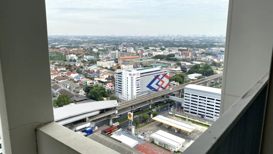 For sale: Parkland Phetkasem, 24th floor, city view, north direction, beautiful room number, good like this, hurry to reserve and own it.