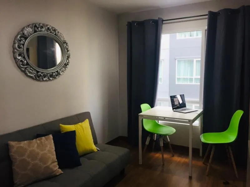 Condo for rent, Regent Home Sukhumvit 81, beautiful room, fully furnished, close to BTS, only 800 meters. Urgent booking