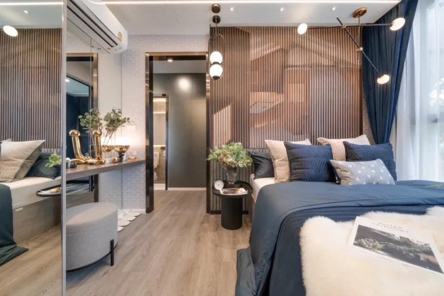 Selling down payment The Origin Sukhumvit-Sai Luat E22 Station, 14th floor, good project, nice location, if interested, hurry and reserve now.