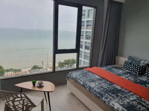 For rent, Aeras Condo (Jomtien), beautiful sea view, wide room, ready to move in, good atmosphere, convenient, complete, book now! images