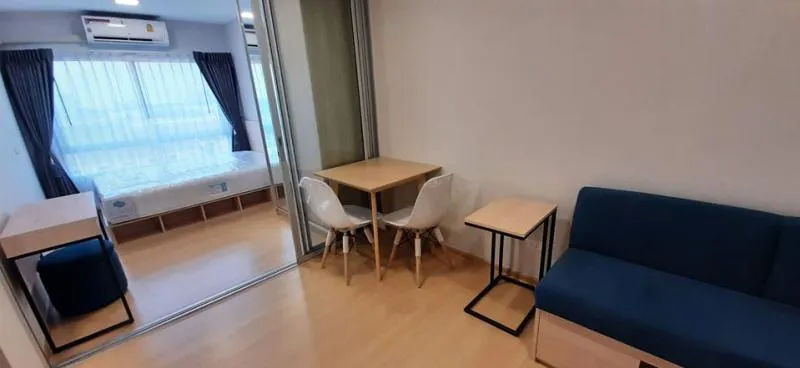 Plum Alive, Bangkok University, Rangsit for rent, new room, fully furnished, electrical appliances are very good, already worth it.