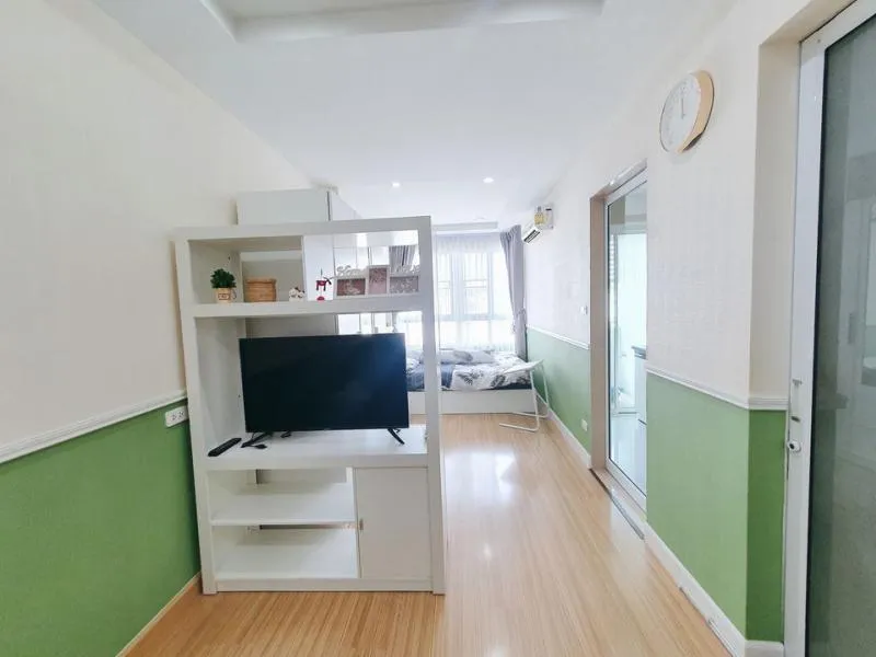Rent Happy Condo Ladprao 101 Beautifully decorated, fully furnished, comfortable condo. Easy, eating, renting !! Come on
