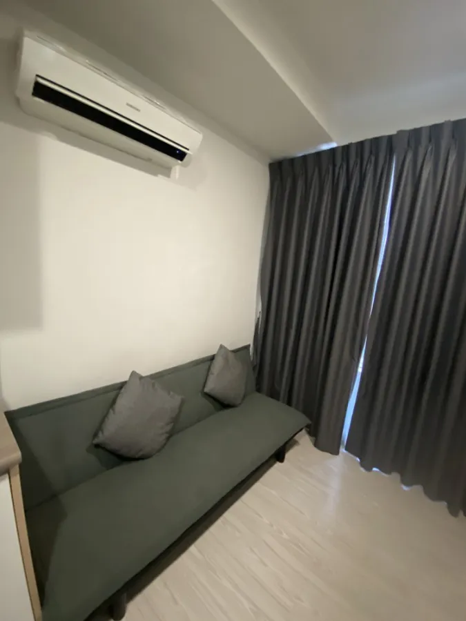 For rent!! Condo My Story Ladprao 71, 2nd floor, Building B, good condition room, fully furnished, ready to move in, don't miss it!!
