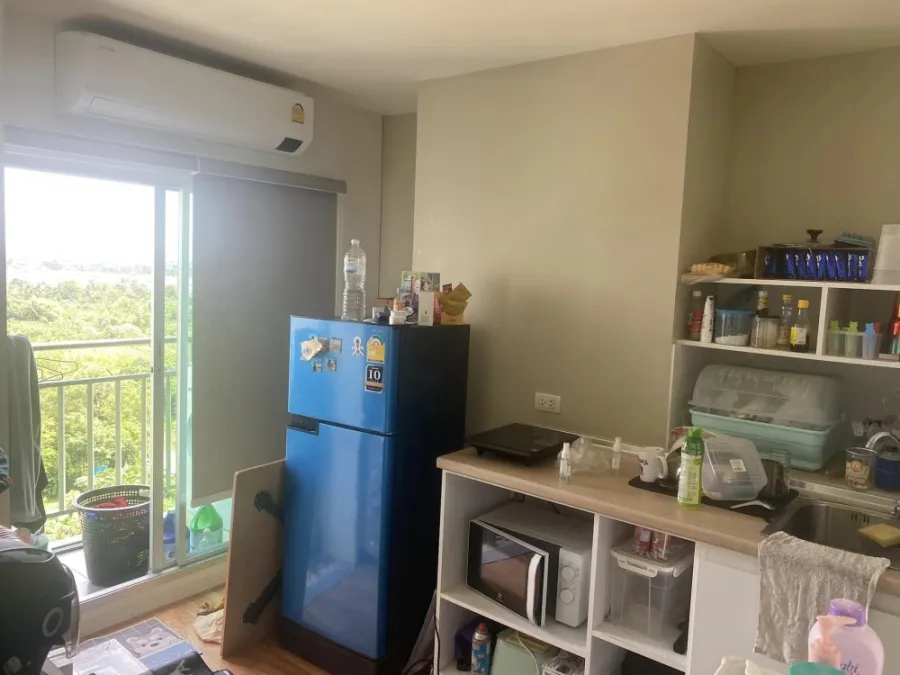 Condo for sale, Lumpini Park Petchkasem 98, 10th floor, has a clear view, plus a great price. Not coming to buy is that you missed something.