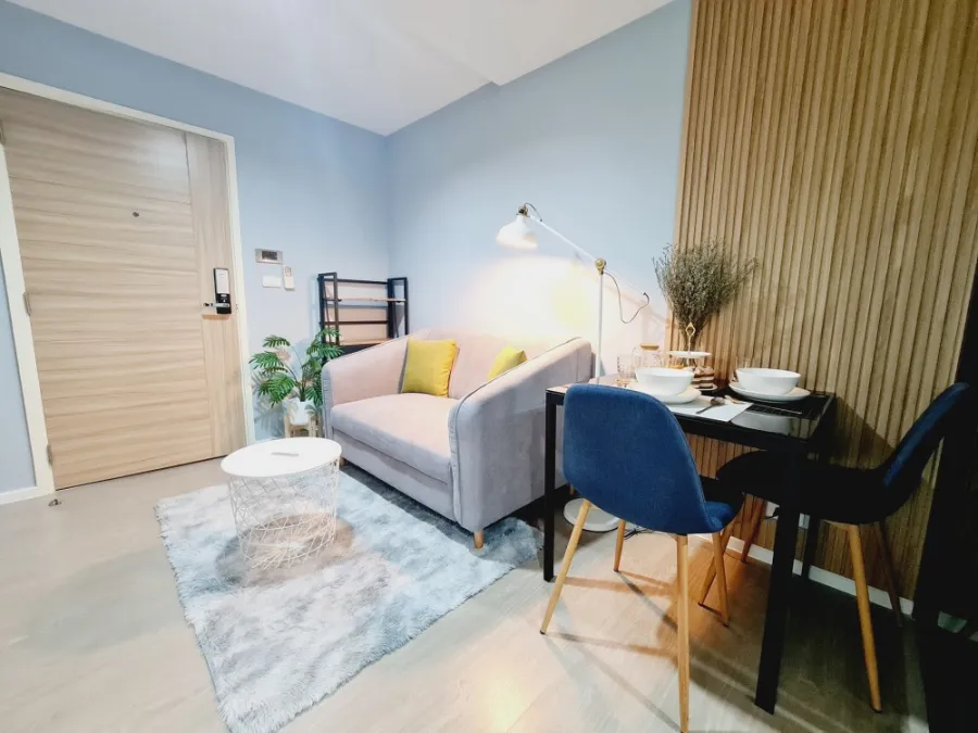 Sale/Rent Condo Pause Sukhumvit 107, new renovated room, beautiful room, fully furnished, ready to move in, near BTS, don't wait.