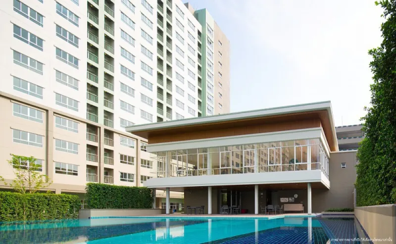ให้เช่า Lumpini ville Ramkhamhaeng 60/2 ห้องพร้อมอยู่ เฟอร์พร้อม ราคาสบายกระเป๋า รีบจองเลยก่อนพลาด+++