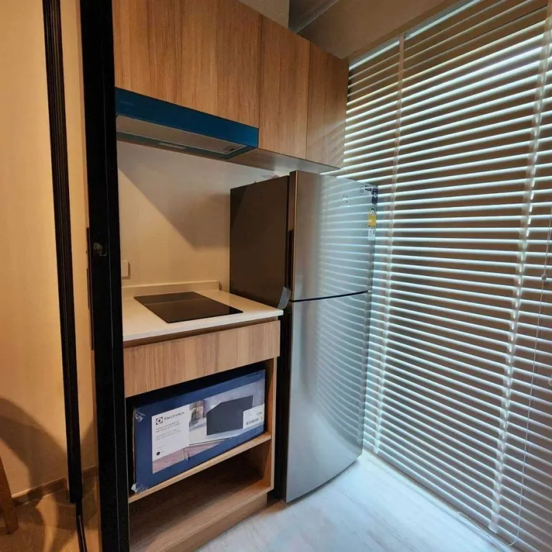 ให้เช่าคอนโด NUE Noble Centre Bangna ห้องพร้อมอยู่ เฟอร์นิเจอร์พร้อม เครื่องใช้ไฟฟ้าครบ อย่าพลาด