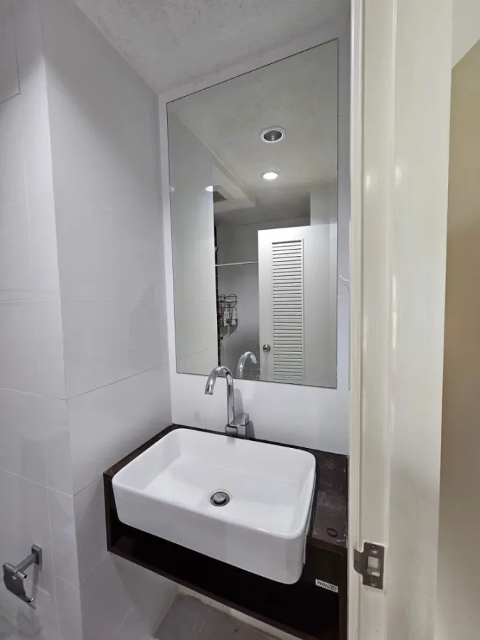 Condo for sale, rent, A space me Bangna, 14th floor, bedroom, 1 bathroom, 1 built-in wardrobe, reserve now.