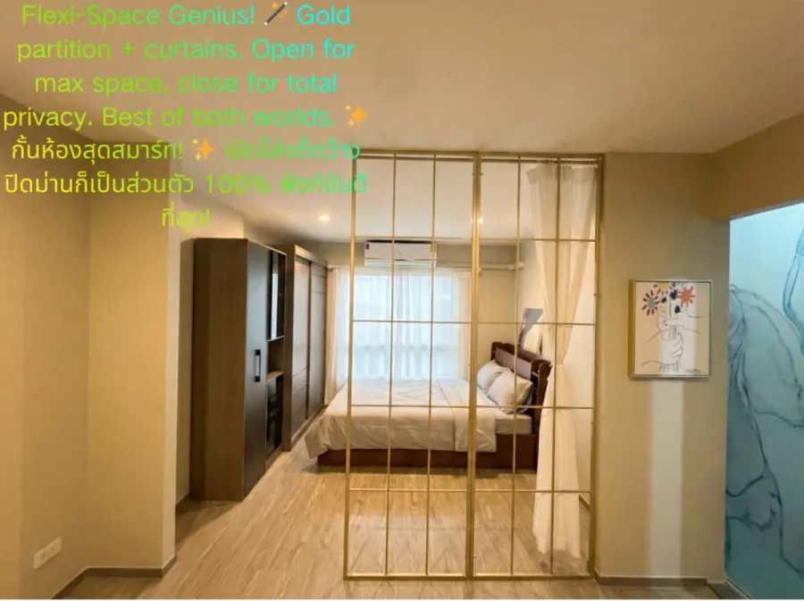 For rent: Regent Home Sukhumvit 97/1. Beautiful, comfortable, fully furnished apartment. Book now! Don't miss out!
