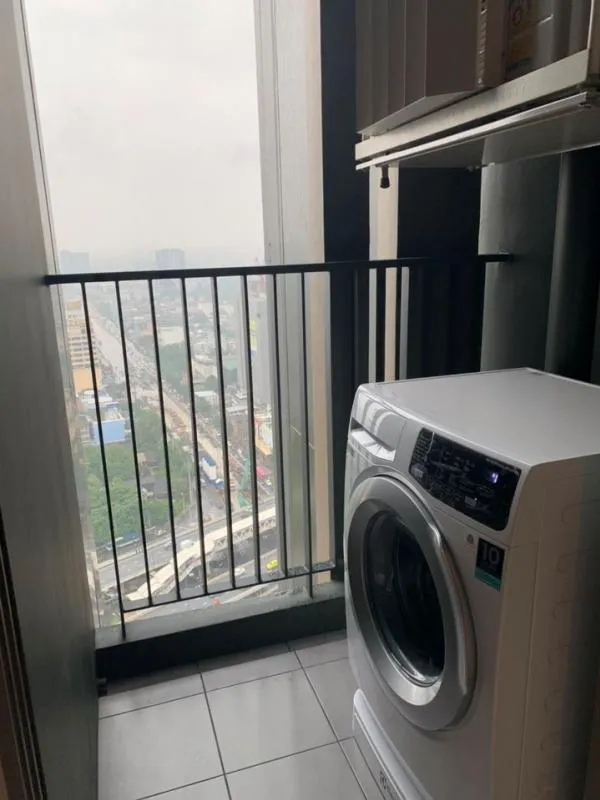 For Rent The Whizdom Station รัชดา-ท่าพระ ห้องขนาด 30.17 ตรม ชั้น 34 วิวสุดปัง พร้อมอยู่สุดๆ รีบเลย