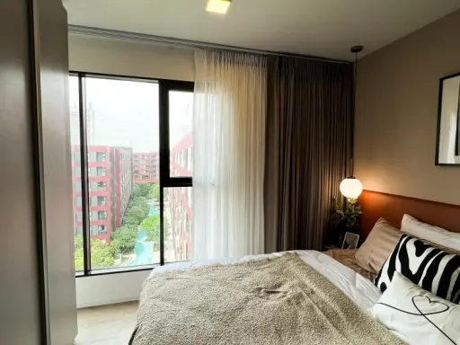 Kave TU condo for rent, 8th floor, pool view, fully furnished. Book now, don't miss out!