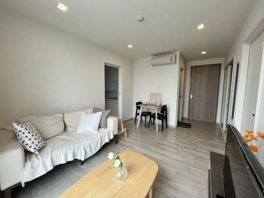 Condo for sale, Chambers Chaan, Ladprao-Wang Hin, fully furnished, electrical appliances Divide the kitchen into proportions. Hurry up.