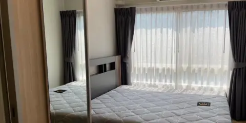 For rent PLUM CONDO RANGSIT ALIVE 1 ห้องพร้อมอยู่ เฟอร์ เครื่องใช้ไฟฟ้าครบ ราคาดีสุด จองเลย