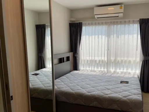 For rent PLUM CONDO RANGSIT ALIVE 1 ห้องพร้อมอยู่ เฟอร์ เครื่องใช้ไฟฟ้าครบ ราคาดีสุด จองเลย images