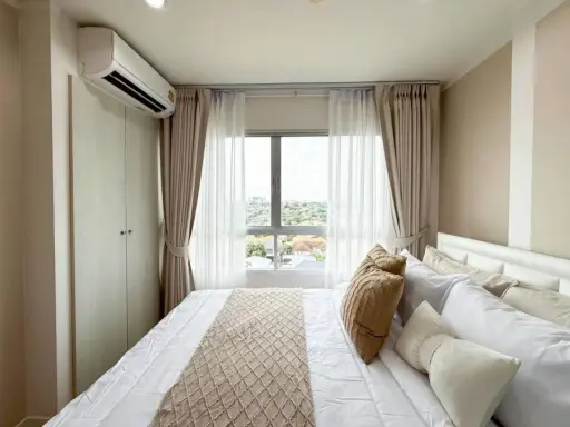 For rent: Lumpini Park Rattanathibet-Ngamwongwan, a comfortable room with a city view, unblocked view, affordable price, book now!