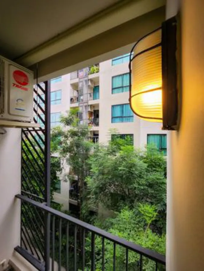 For rent!! Condo Lesto Sukhumvit 113, 4th floor, beautiful room, fully furnished, ready to move in. Don't miss out, book now!!