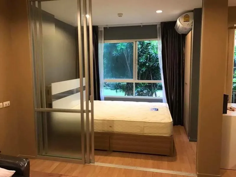 Condo for rent, Lumpini Ville On Nut 46, 1 bedroom, 1 bath, 1st floor, beautiful room, fully furnished, ready to move in, book now