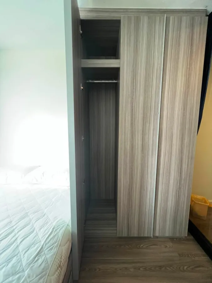Condo for rent: The Origin Ramintra 83. The unit is partitioned into separate, clearly defined zones. Great value! Book now, don't miss out!