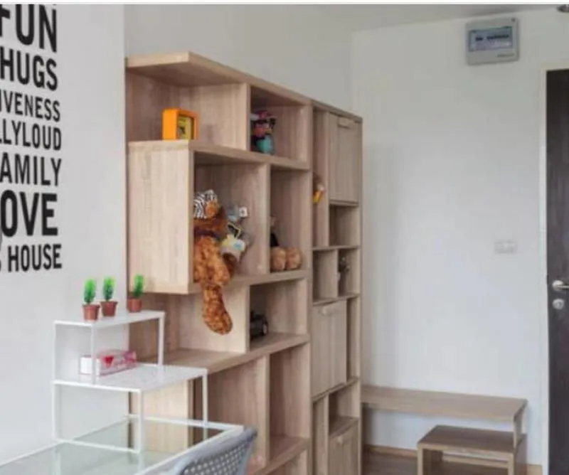 ให้เช่า Chateau in Town Phaholyothin 32 Condo ชั้น 4 ตกแต่งแบบมีสไตล์ทันสมัยแต่งดูอบอุ่น โทนสีสบายตา