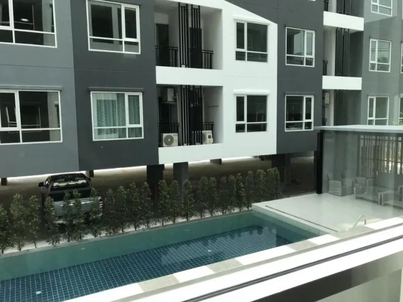 ให้เช่า คอนโด รีเจ้นท์ โฮม สุขุมวิท 81 ขนาด 28 ตร.ม. ห้องสวย วิวสระ มีเครื่องซักผ้า มาก่อนได้ก่อน