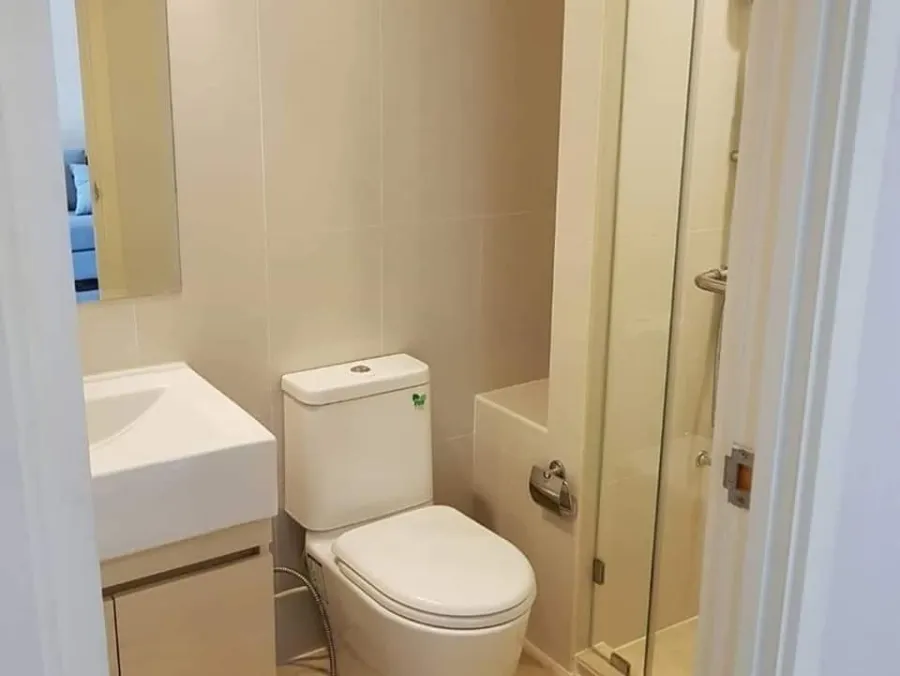 Condo for rent Metroluxe Kaset, room on the side of the road, does not hit the building Comes at a very friendly price Let me tell you that you should