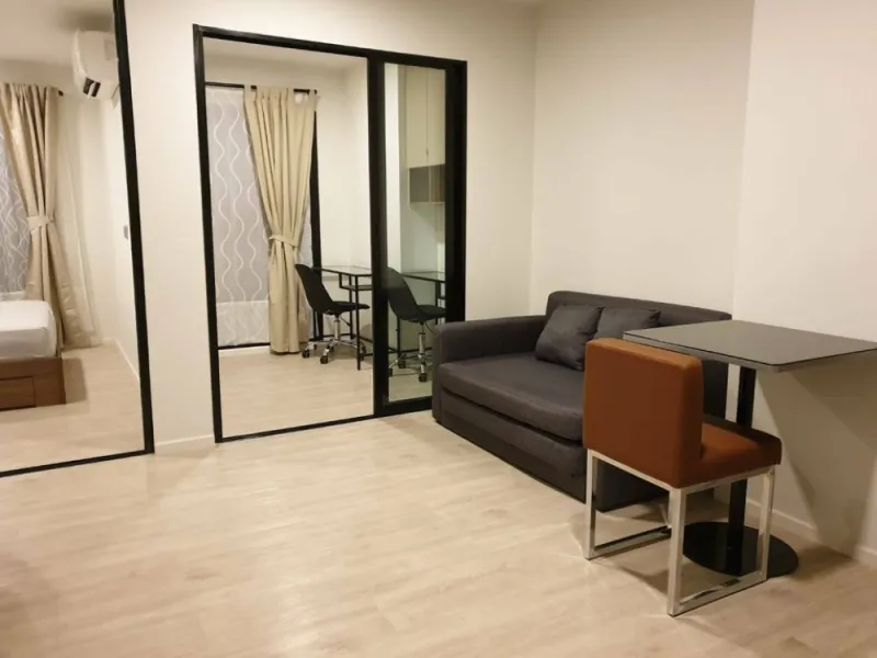 ปล่อยเช่า Kave Condo 1 ห้องนอน ขนาด 35 ตรม. ตำแหน่งดีห้องมุม แถมเครื่องใช้ไฟฟ้าครบ รีบจองเลย