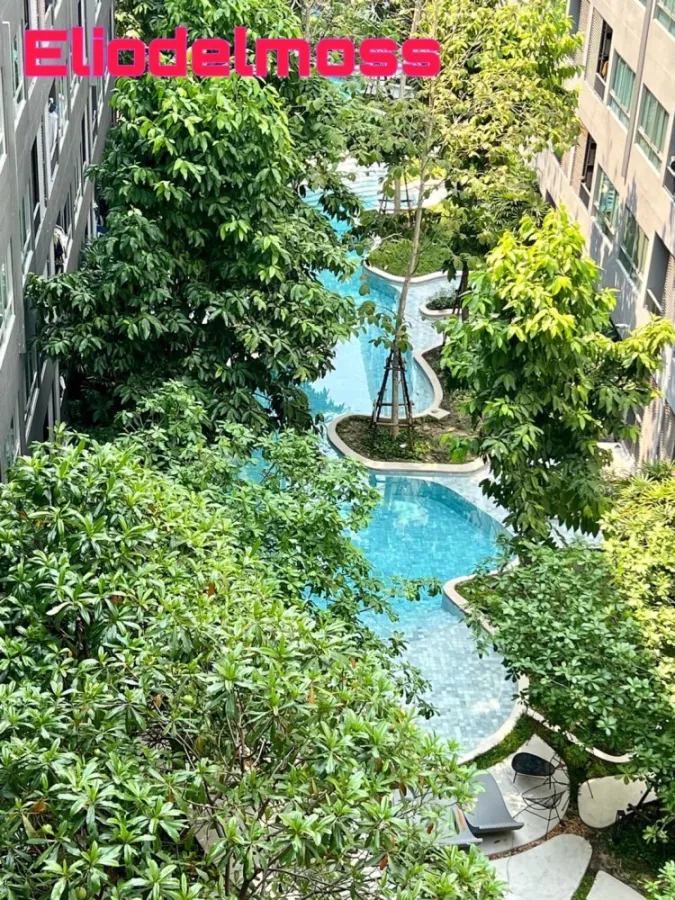 ขาย ให้เช่า เอลลิโอ เดล มอสส์ พหลโยธิน 34 ชั้น 7 วิวสระ ตกแต่งโทนสีขาวดูมินิมอลสุดๆ รีบจองให้ไว