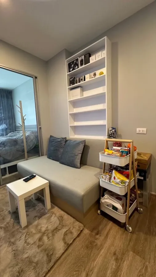 For sale or rent: Sena Kith Srinakarin - Sridan, 1 bedroom, 1 bathroom, decorated in a cool tone, good location, reserve now.