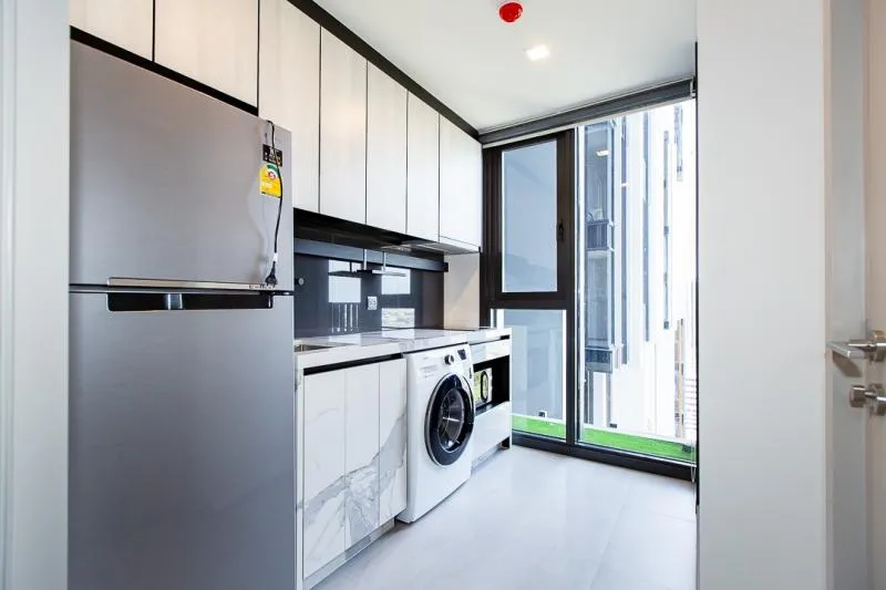 ให้เช่า the line sukhumvit 101 duplex style ขนาด 43 ตร.ม. ห้องสวย เฟอร์ครบ วิวดี ย้ายเลยอย่ารีรอ