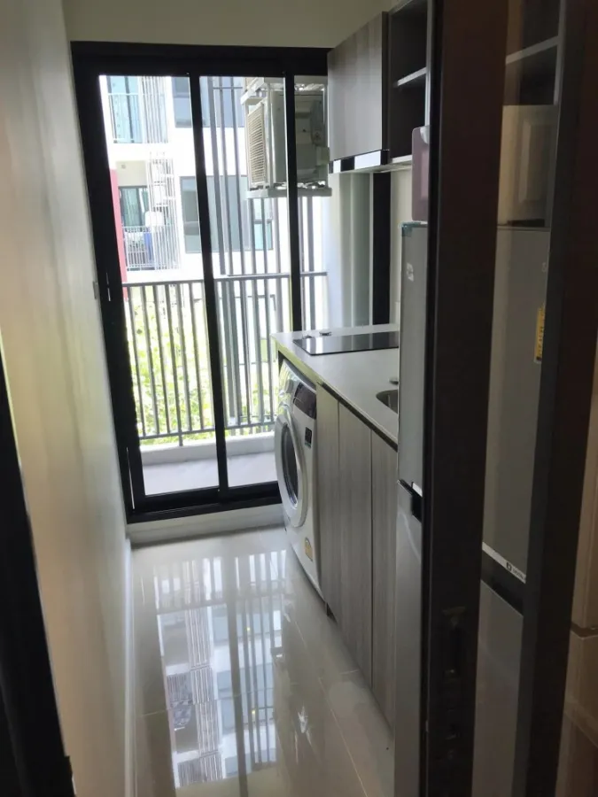 Condo for rent: The Origin Ramintra 83 Station, view not attached to buildings. Fully furnished
