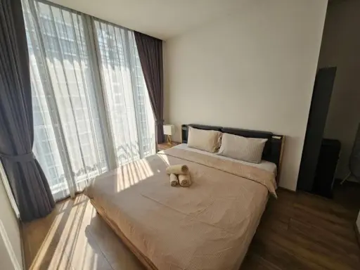 For rent: Park 24 Origin Phrom Phong, a nice room, decorated in a controlled tone, with complete facilities. Book now!