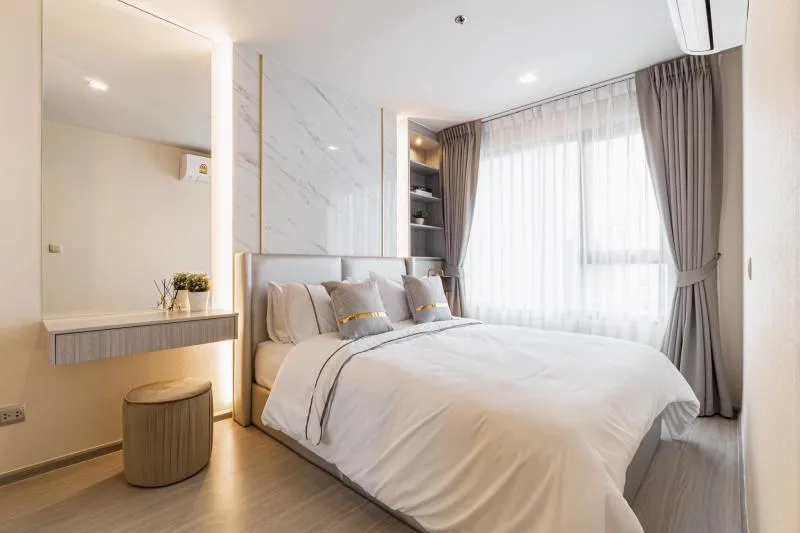 Decorated in modern luxury style that can experience premium luxury at a price of ten thousand, Life Ladprao, rent it now!!