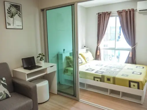 Plum Condo Mix Chaengwattana, this room is brand new, fully furnished, plus the best price. I need this room Don't miss it