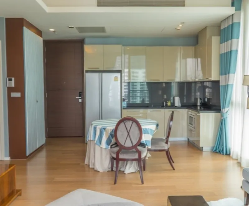 Condo for rent / sale Quattro by Sansiri, large room, fully furnished, high floor, clear view