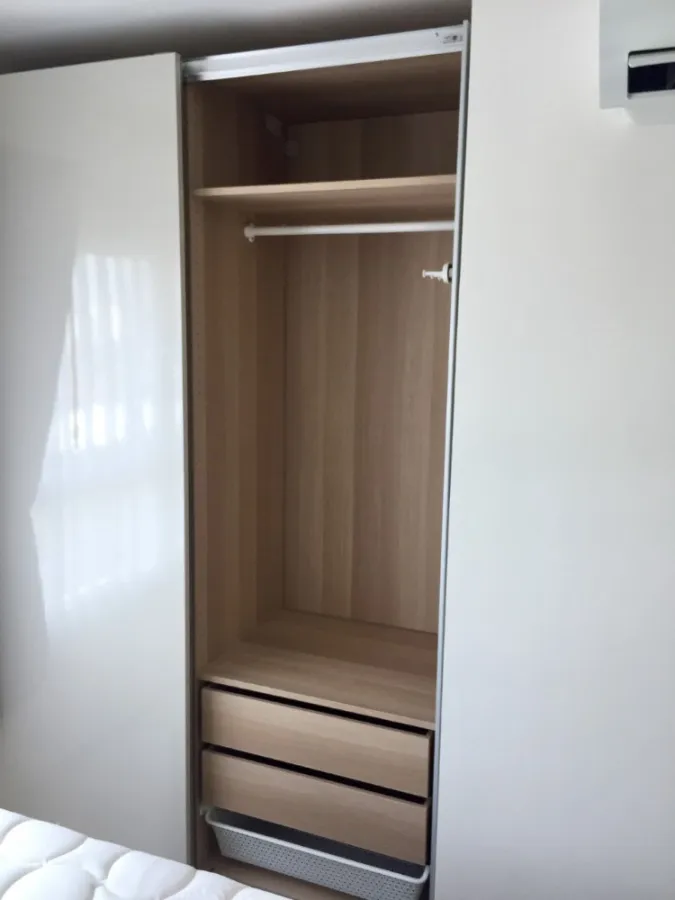 For rent, Aspire Lat Phrao 113, 7th floor, beautiful view, fully furnished room, ready to move in. Hurry and reserve now before it slips away.