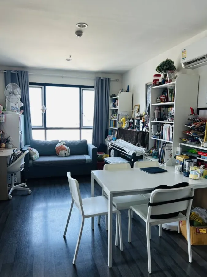 Condo for sale, rent, The Base Sukhumvit 77, high floor, beautiful view, fully furnished and electrical appliances.